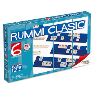 Foto 1 | Rummi Clásico 6 Jugadores | Juego Numérico Familiar Tipo Rummikub +8 Años