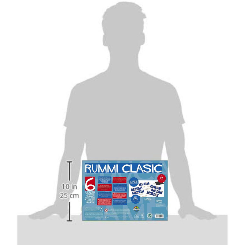 Foto 4 pulgar | Rummi Clásico 6 Jugadores | Juego Numérico Familiar Tipo Rummikub +8 Años