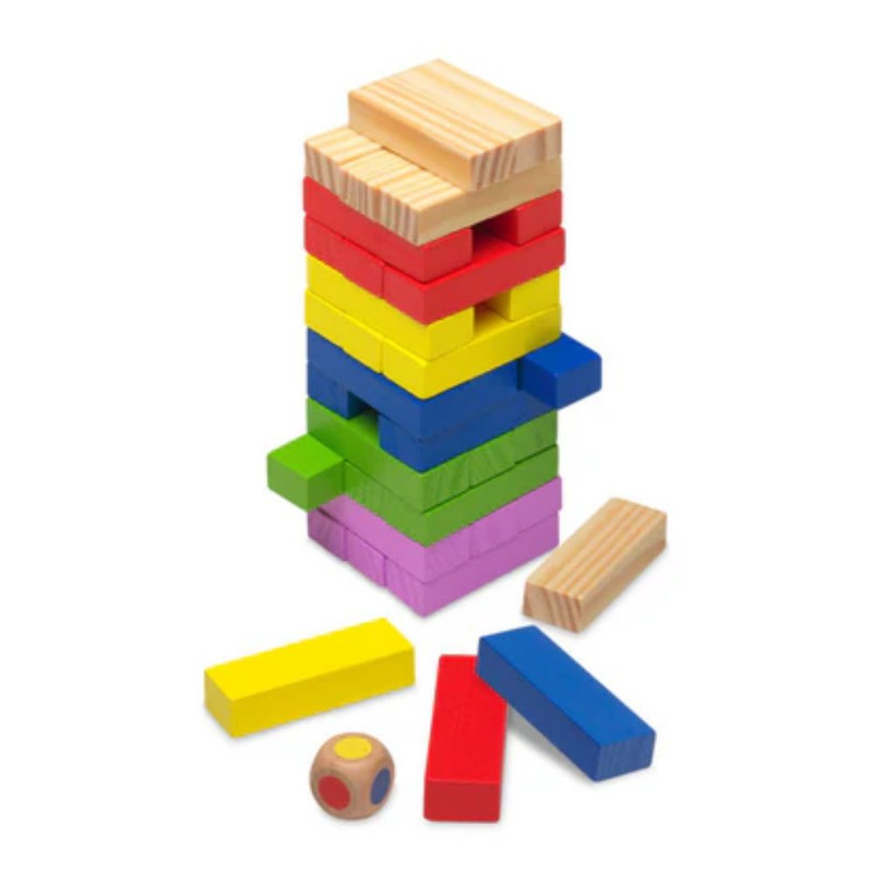 Foto 3 pulgar | Block A Block Mini Caja De Metal| Juego De Construcción Y Lógica Para Niños +5 Años | Tipo Jenga