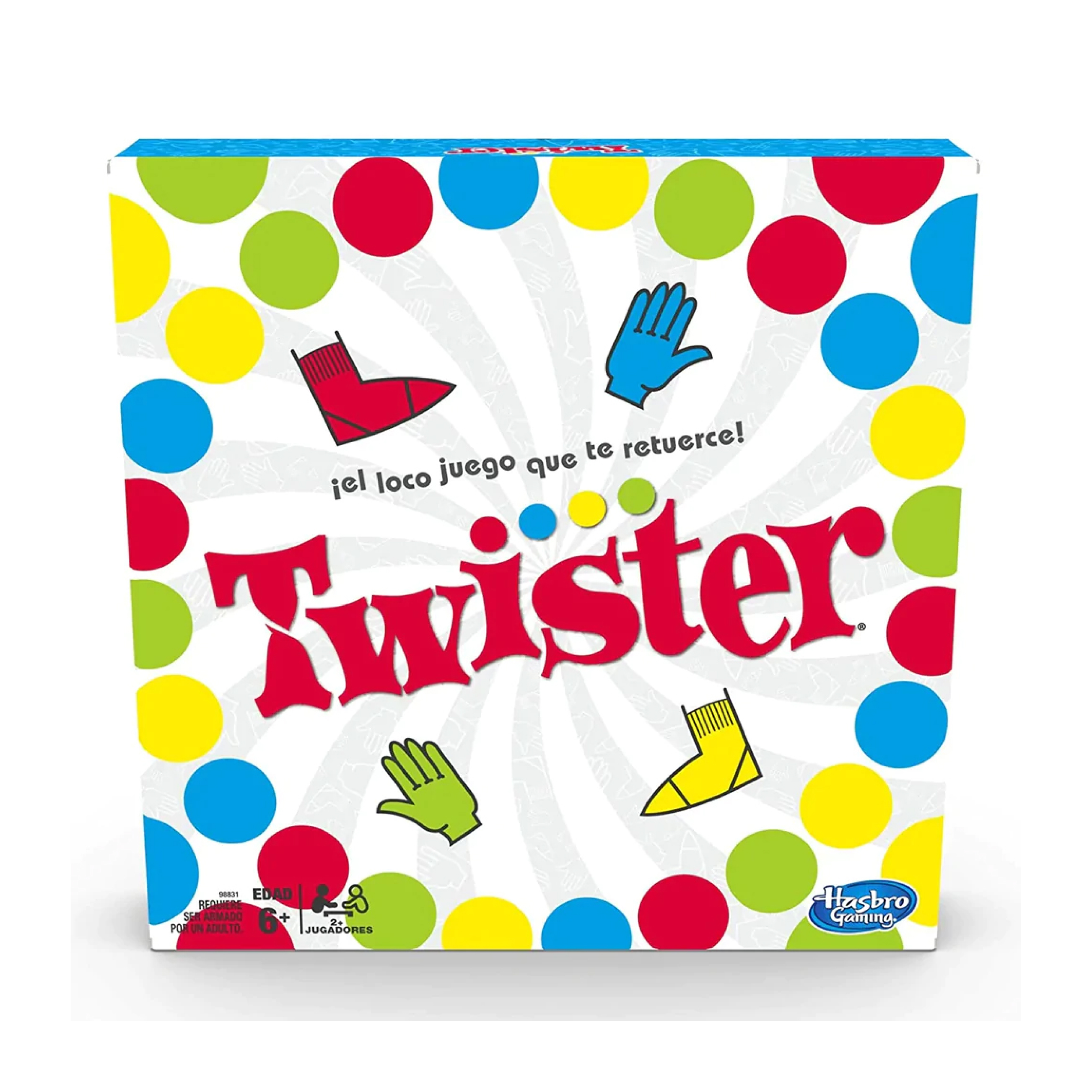 Foto 2 pulgar | Juego de Mesa Twister Hasbro Gaming 98831