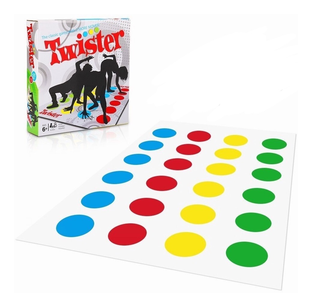 Foto 2 pulgar | Juego de Piso Hasbro Twister Clásico