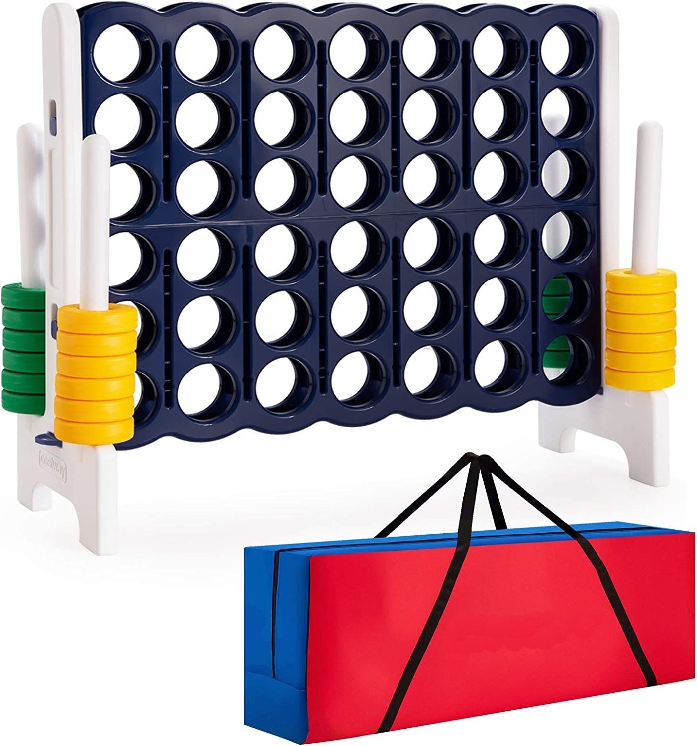 Juego Gigante de 4 Puntos para Niños y Adultos - Divertido y Duradero