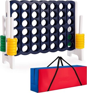 Foto 1 | Juego Gigante de 4 Puntos para Niños y Adultos - Divertido y Duradero