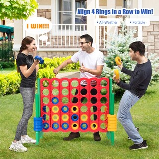Foto 3 | Juego Gigante Conecta 4 Costzon - Venta Internacional
