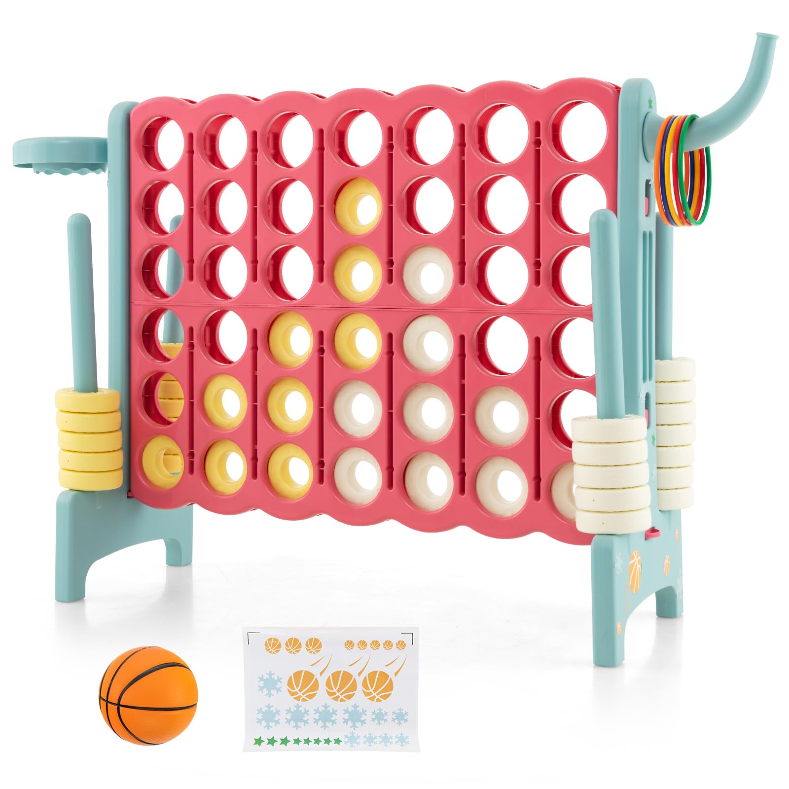 Foto 2 pulgar | Juego Giante de Conecta 4 Costzon con Baloncesto - Venta Internacional