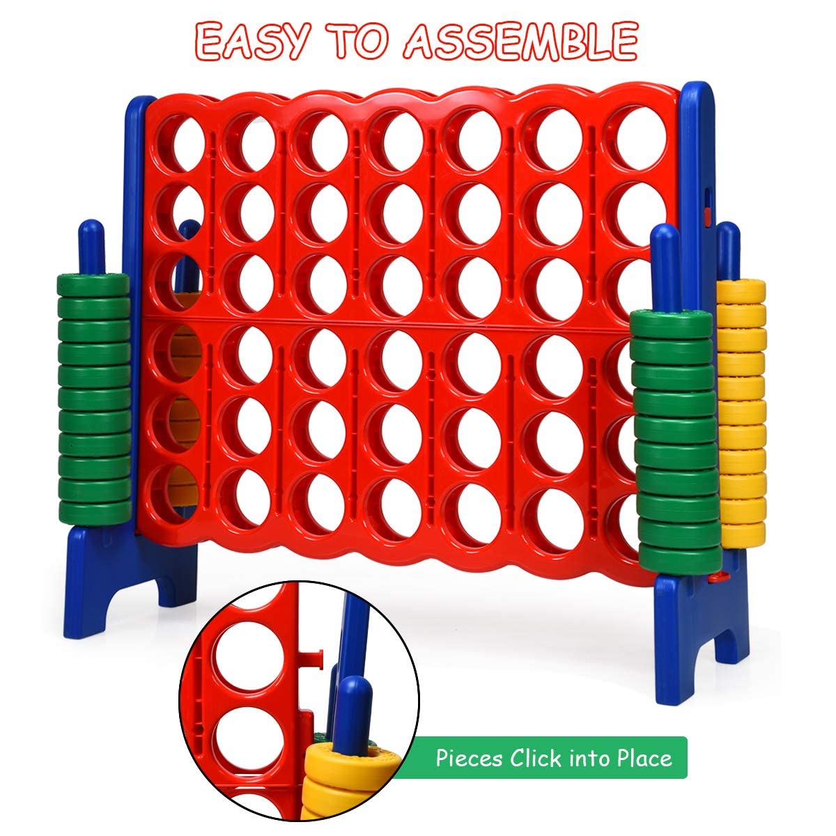 Foto 5 pulgar | Juego Gigante de Conecta 4 Costzon - Venta Internacional