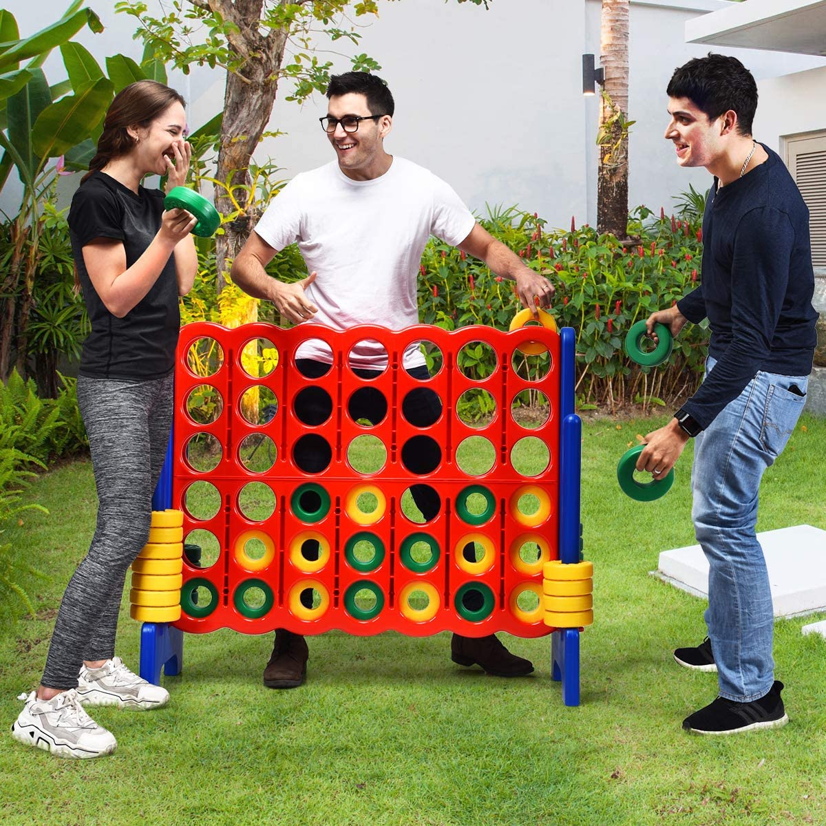 Foto 8 pulgar | Juego Gigante de Conecta 4 Costzon - Venta Internacional