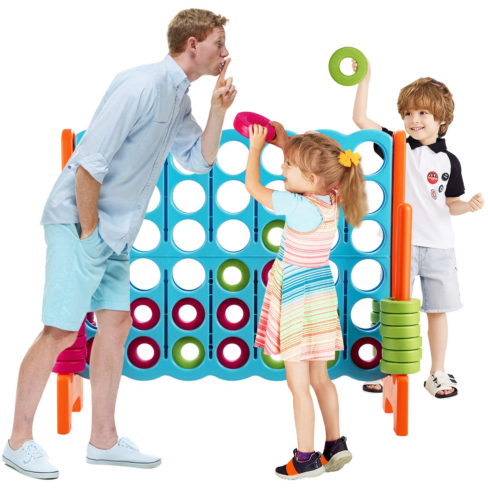Foto 5 pulgar | Juego Gigante de Conecta 4 Costzon- Venta Internacional