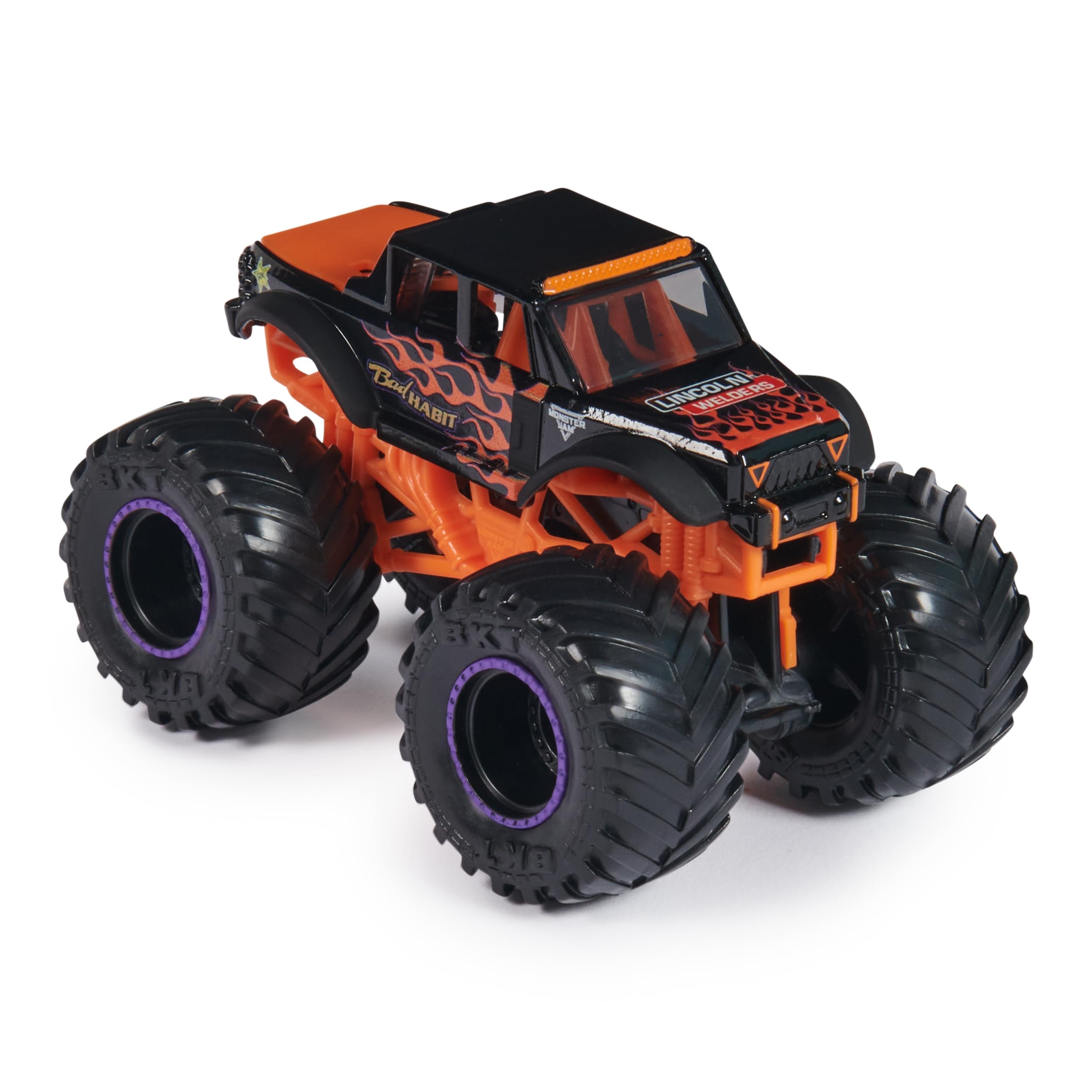 Foto 5 pulgar | Camión Fundido Monster Jam Bad Habit Escala 1:64 Serie 33 - Venta Internacional