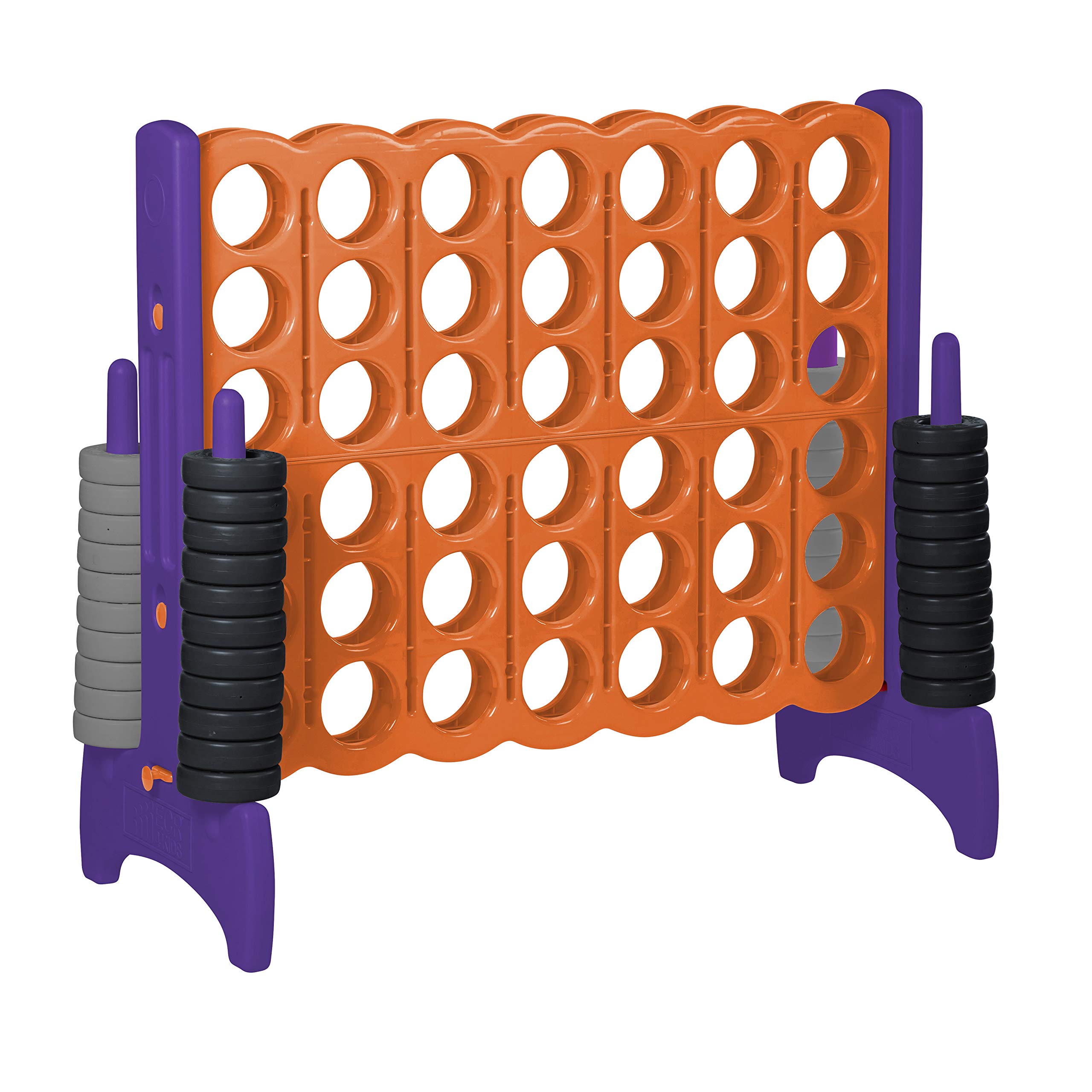 Foto 2 pulgar | Giant Game Ecr4kids Jumbo 4-to-score Naranja Y Morado - Venta Internacional.