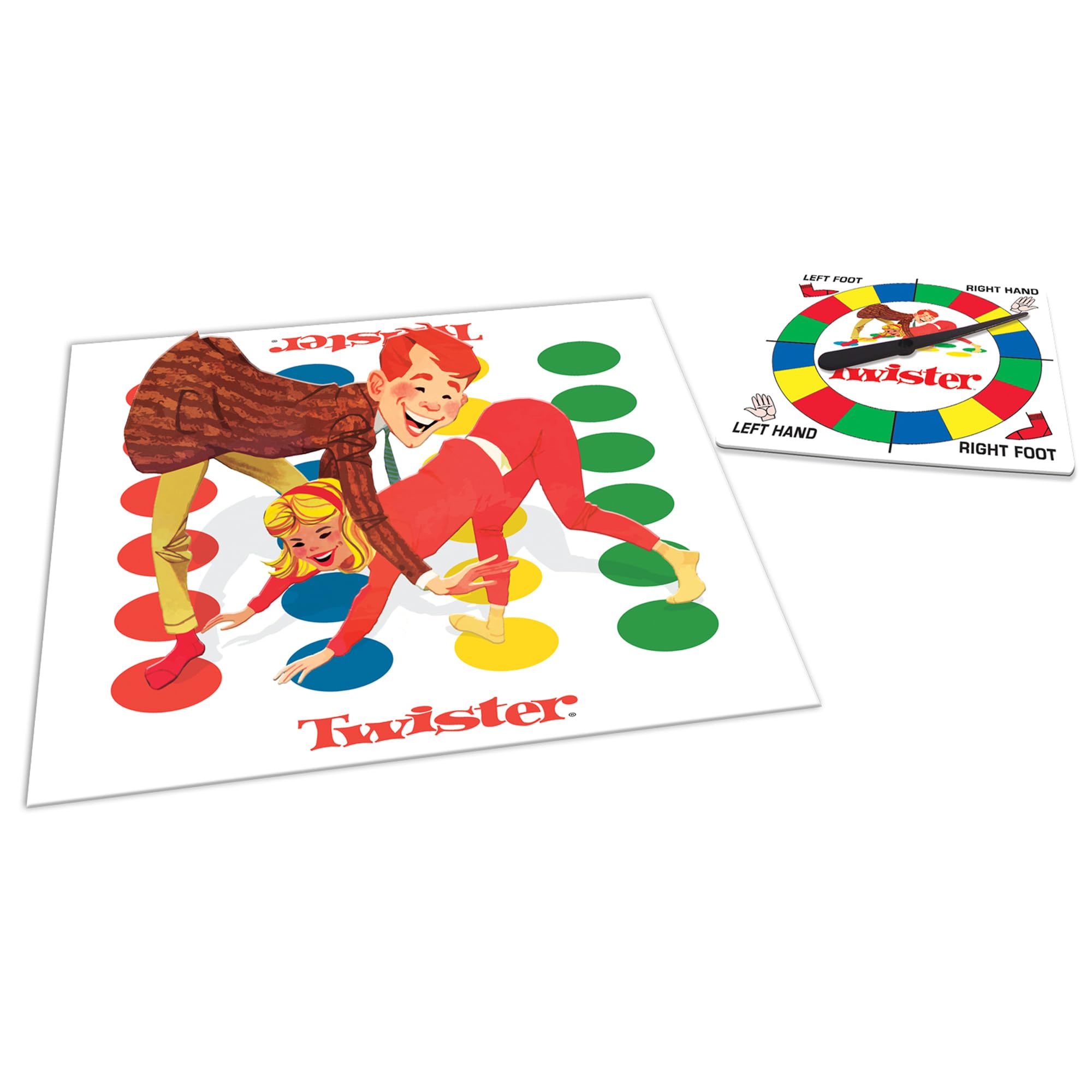 Foto 3 pulgar | Juego De Fiesta: Winning Moves, Diseño Retro Clásico De Twister - Venta Internacional.