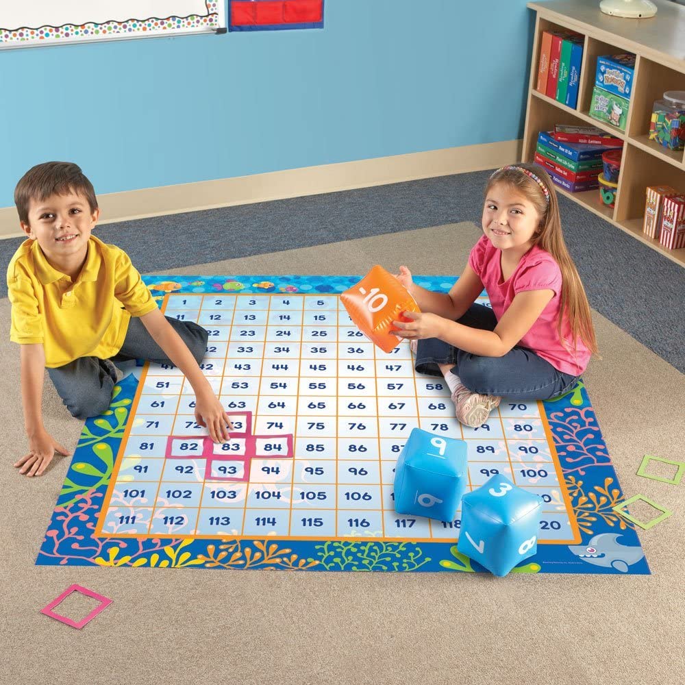 Foto 2 | Recursos De Aprendizaje De Juegos De Suelo Make A Splash 120 Mat Para Más De 6 Años - Venta Internacional.