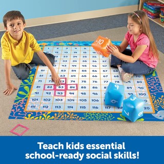 Foto 6 | Recursos De Aprendizaje De Juegos De Suelo Make A Splash 120 Mat Para Más De 6 Años - Venta Internacional.