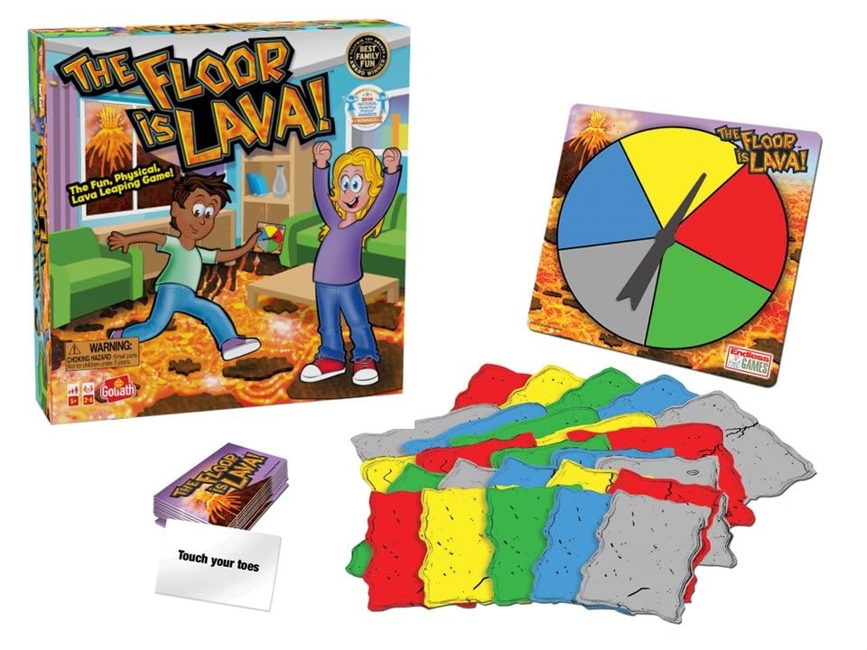 Foto 3 pulgar | Juego De Mesa Endless Games ¡the Floor Is Lava! ¡niños Y Adultos - Venta Internacional.