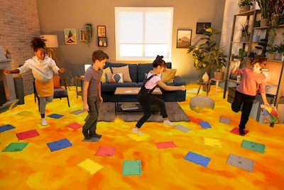 Foto 3 | Juego De Mesa Endless Games ¡the Floor Is Lava! ¡niños Y Adultos - Venta Internacional.