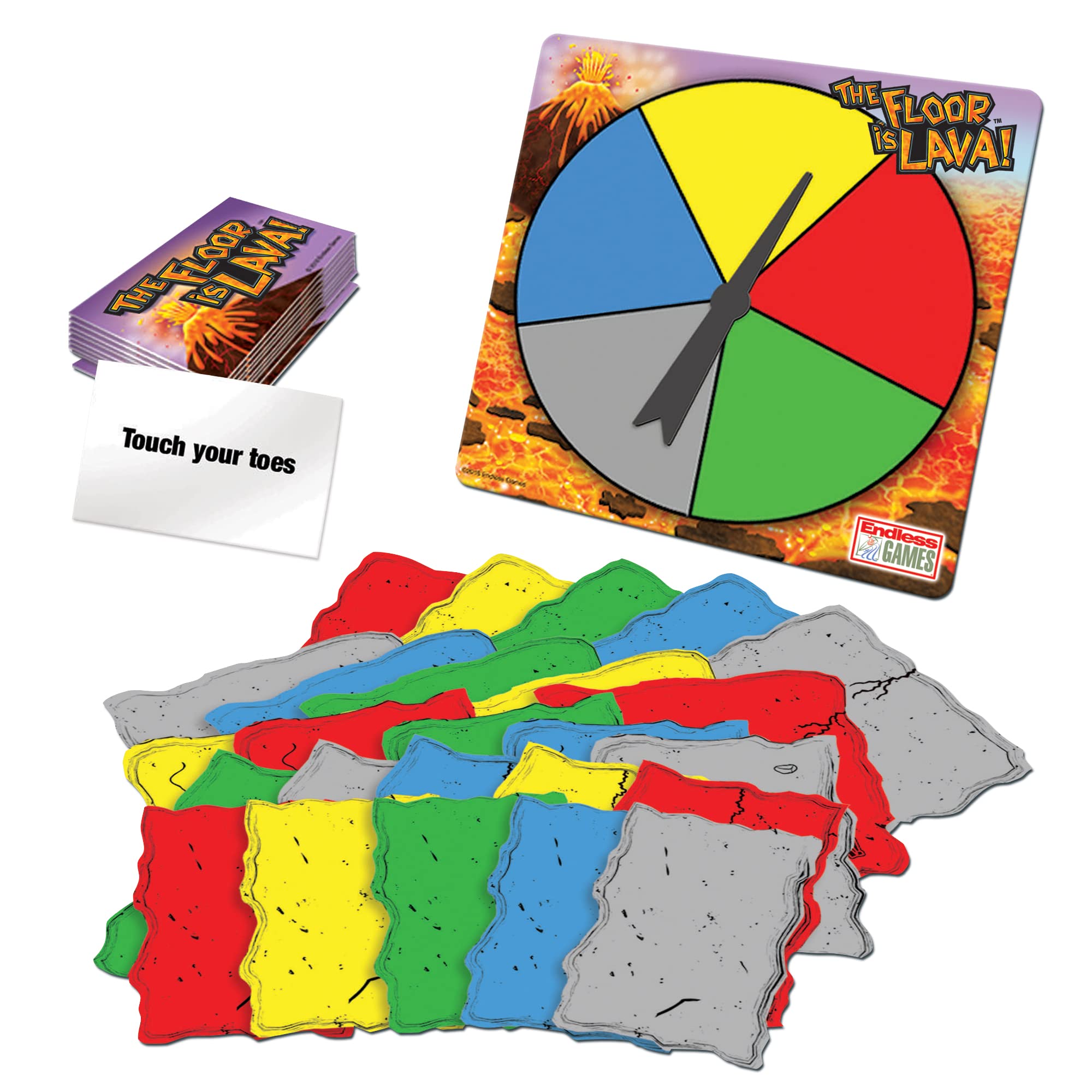 Foto 7 pulgar | Juego De Mesa Endless Games ¡the Floor Is Lava! ¡niños Y Adultos - Venta Internacional.