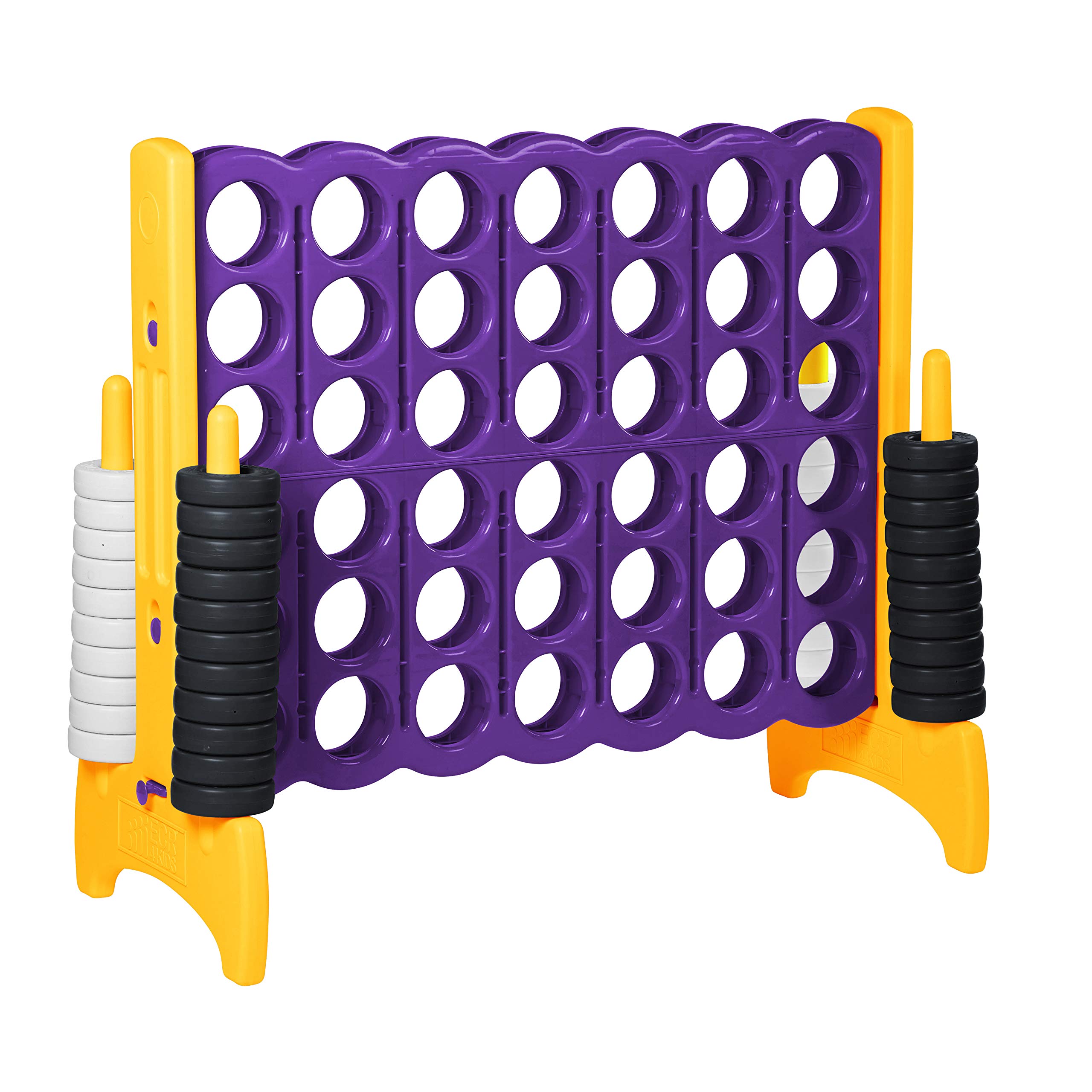 Foto 2 pulgar | Giant Game Ecr4kids Jumbo 4-to-score Morado/dorado Para Exteriores - Venta Internacional.