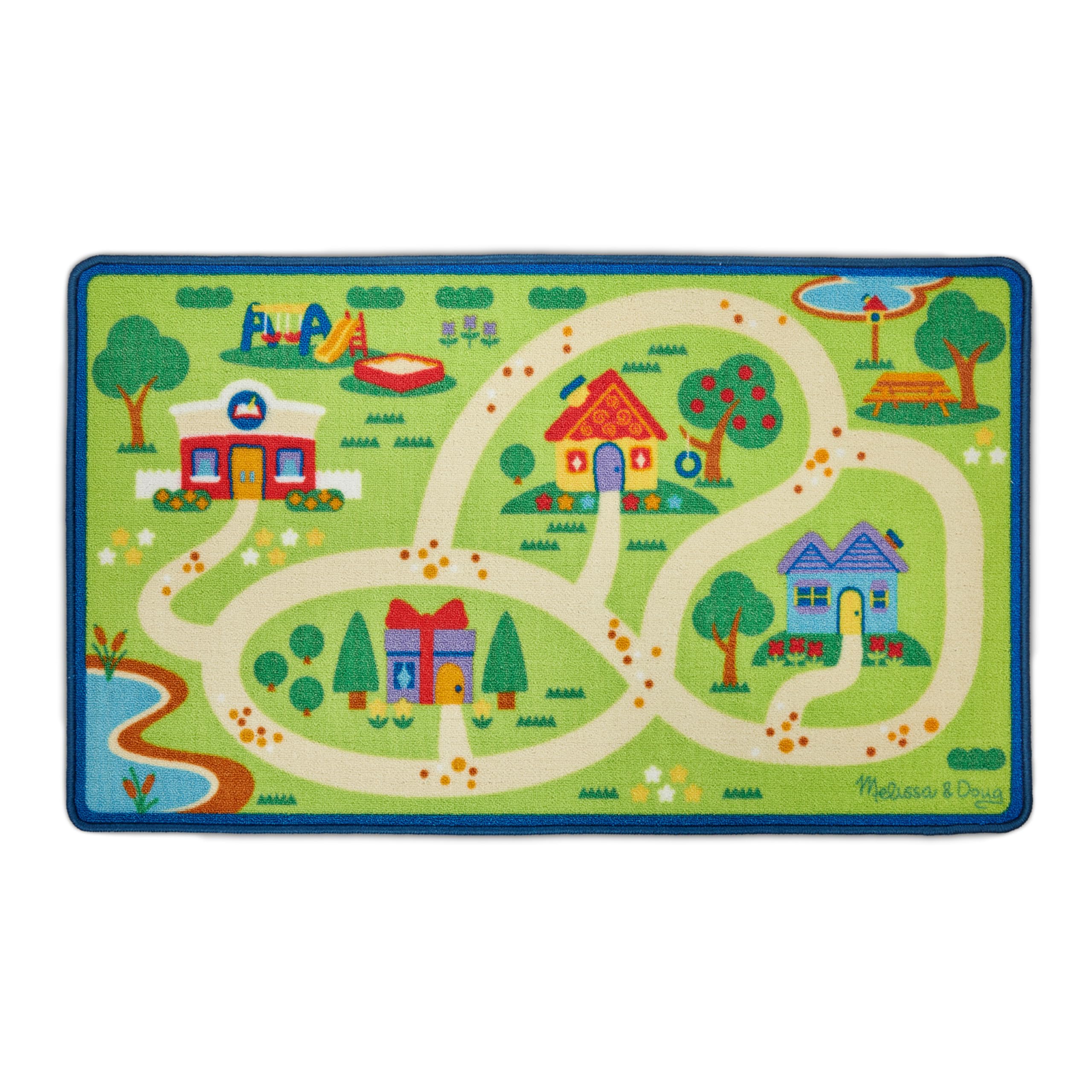 Alfombra Deportiva Melissa & Doug Ffp Blues Clues Con Piezas De Juego - Venta Internacional.