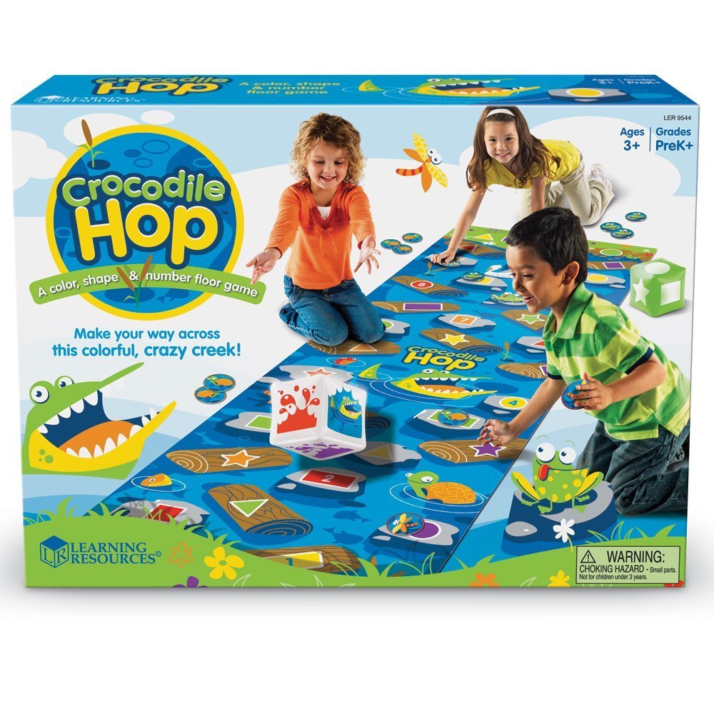 Foto 4 pulgar | Recursos De Aprendizaje De Juegos De Suelo Crocodile Hop Durante Más De 3 Años - Venta Internacional.