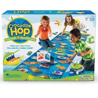 Foto 3 | Recursos De Aprendizaje De Juegos De Suelo Crocodile Hop Durante Más De 3 Años - Venta Internacional.
