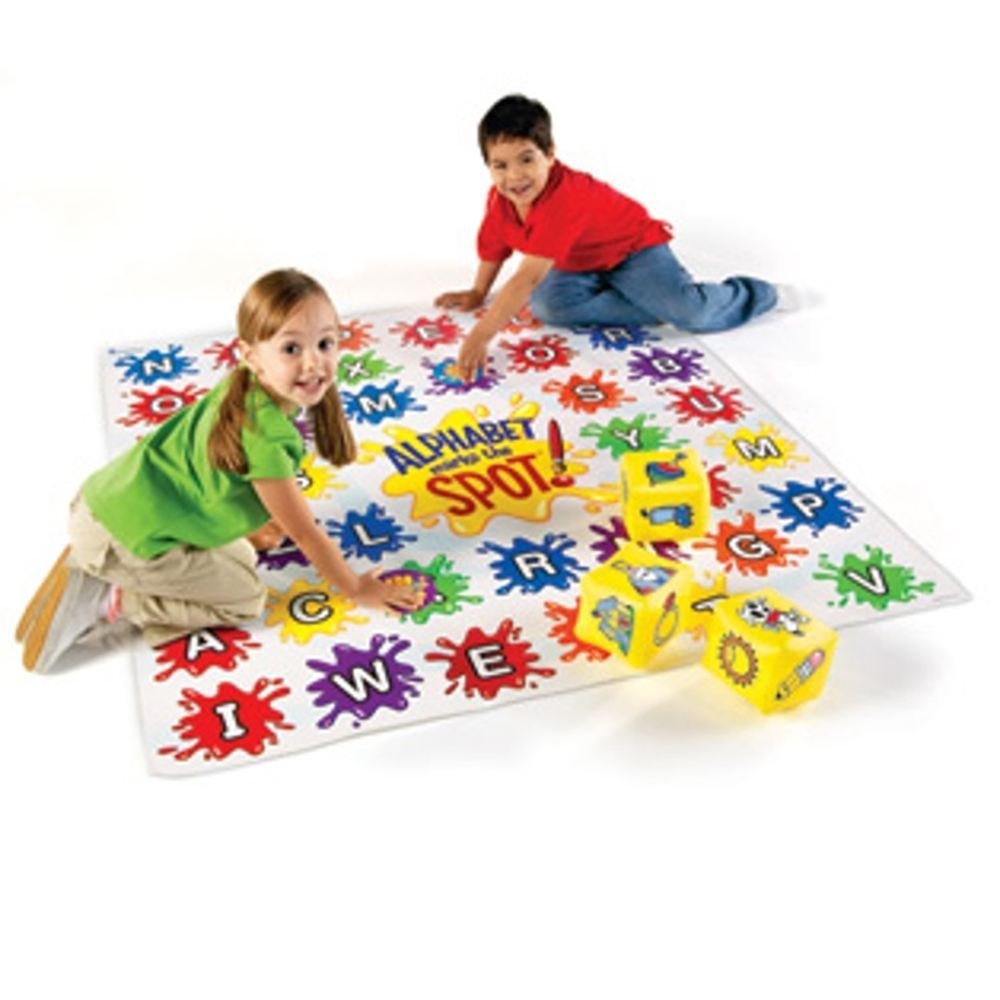 Alfombrilla Learning Resources Alphabet Marks The Spot, 34 Unidades - Venta Internacional.