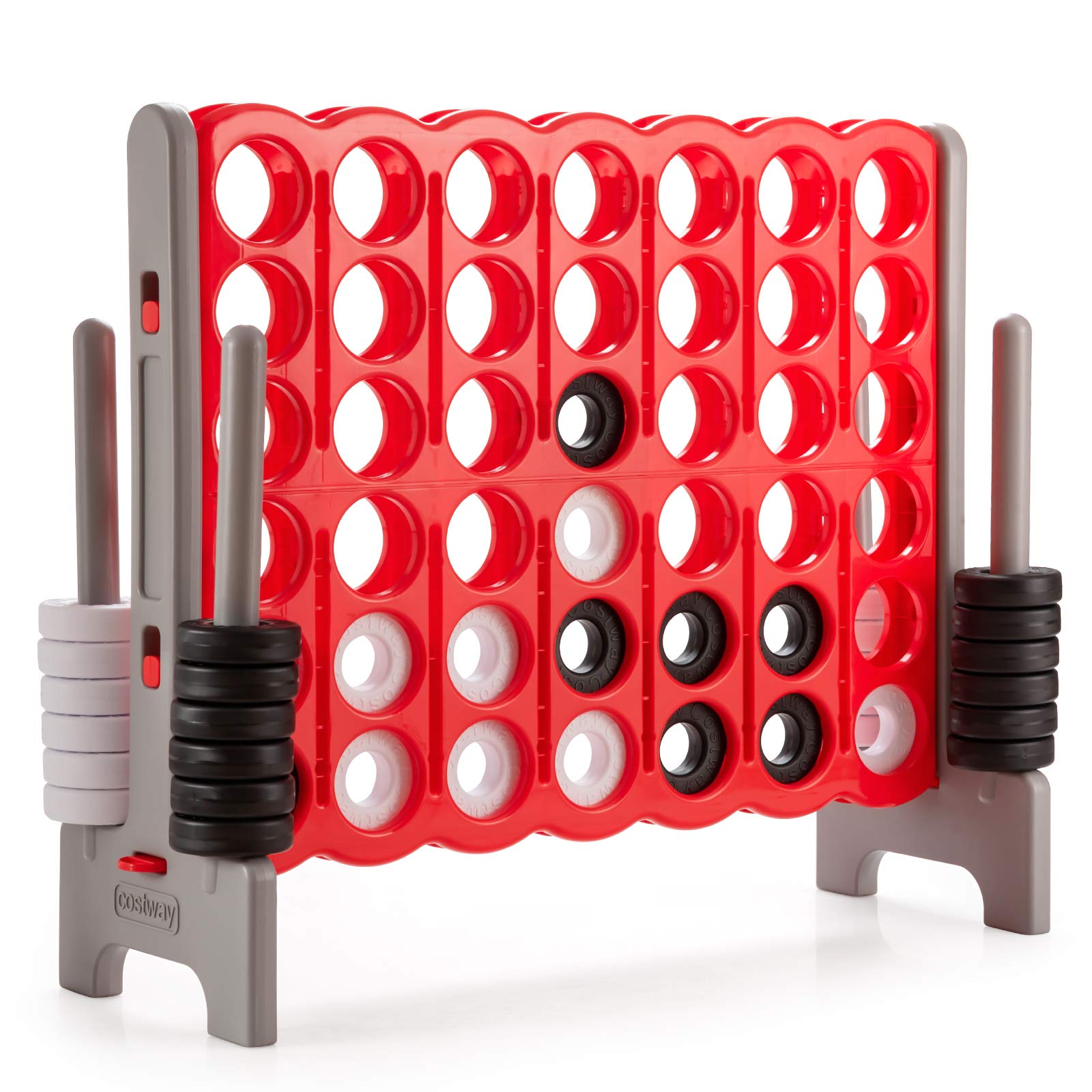 Foto 1 | Juego Gigante Costway Jumbo De 4 Puntos Con 42 Anillos Gigantes - Venta Internacional.