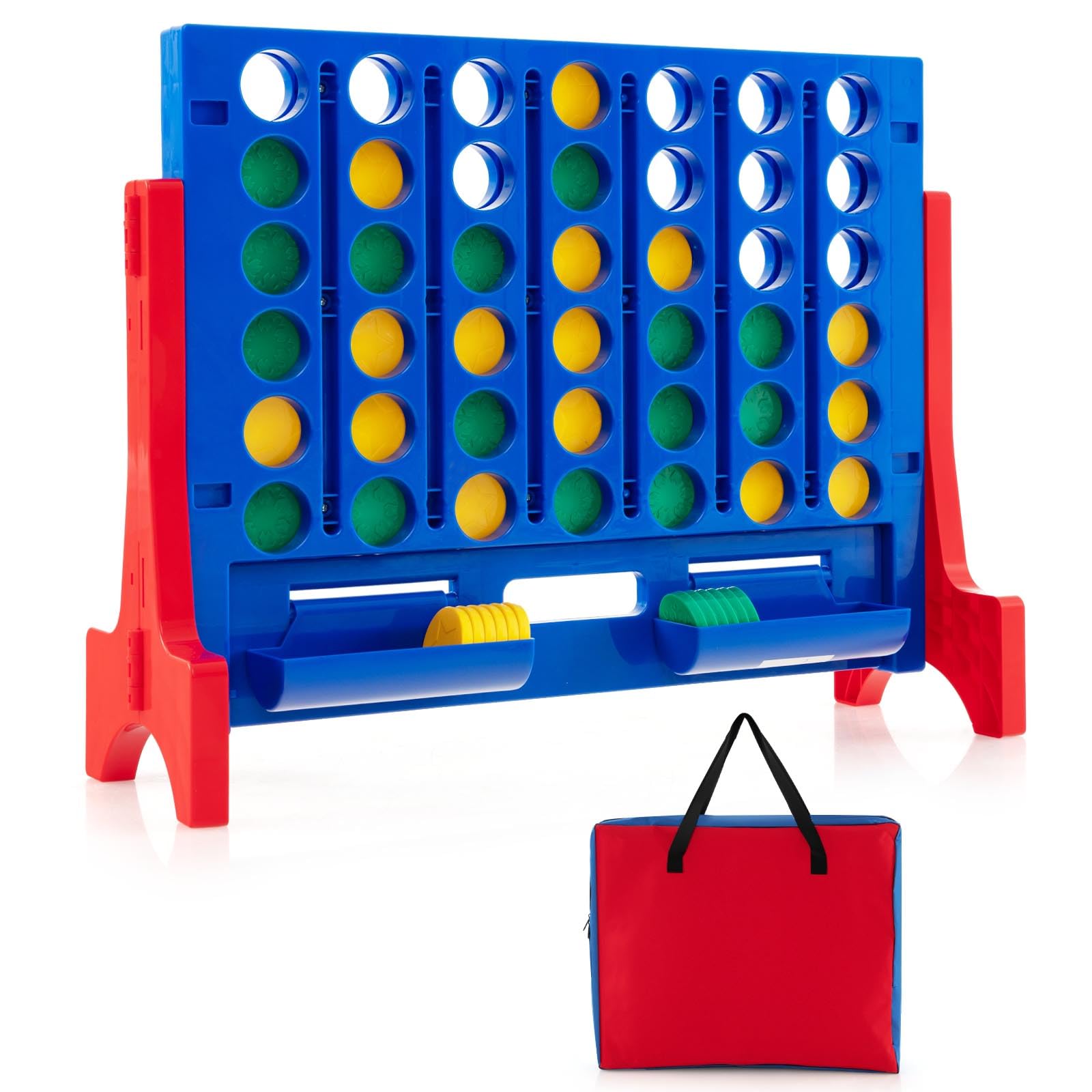Foto 2 pulgar | Giant 4 In A Row Connect Game Costzon 2 En 1 Jumbo 4 Para Anotar - Venta Internacional.