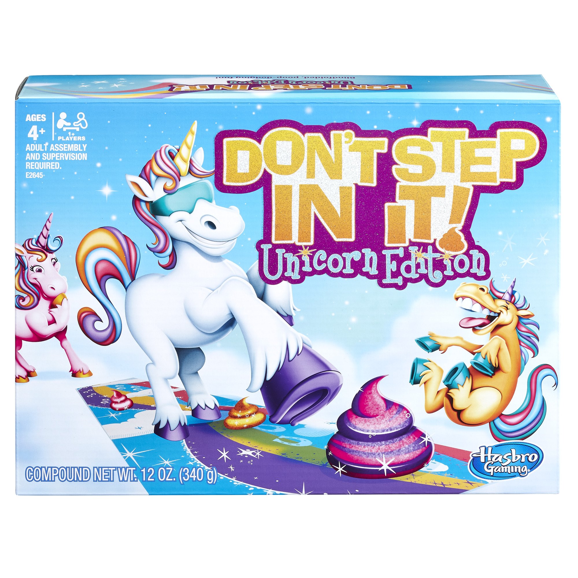 Foto 2 pulgar | Game Hasbro Gaming Don't Step In It Unicorn Hace Más De 4 Años - Venta Internacional.