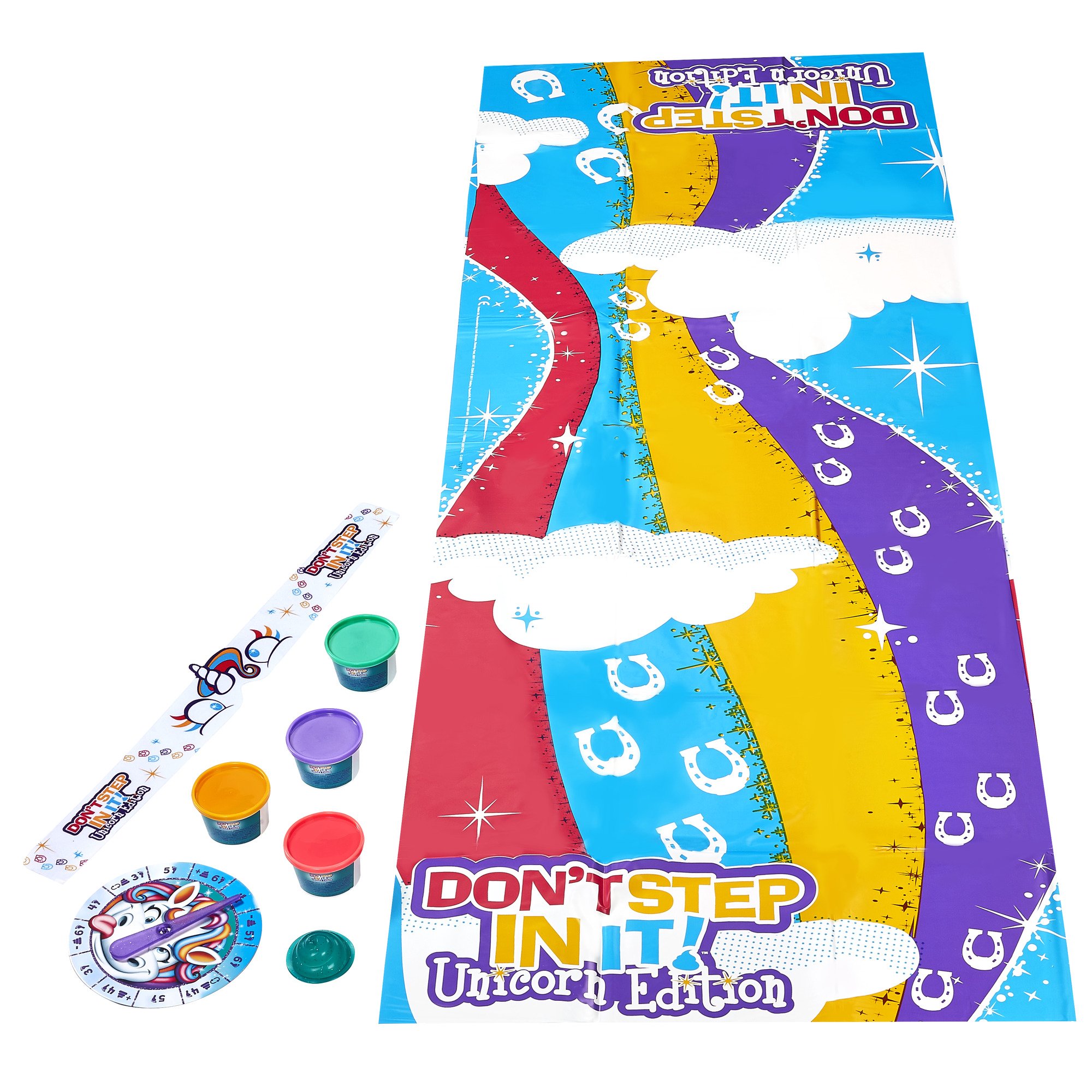 Foto 3 pulgar | Game Hasbro Gaming Don't Step In It Unicorn Hace Más De 4 Años - Venta Internacional.