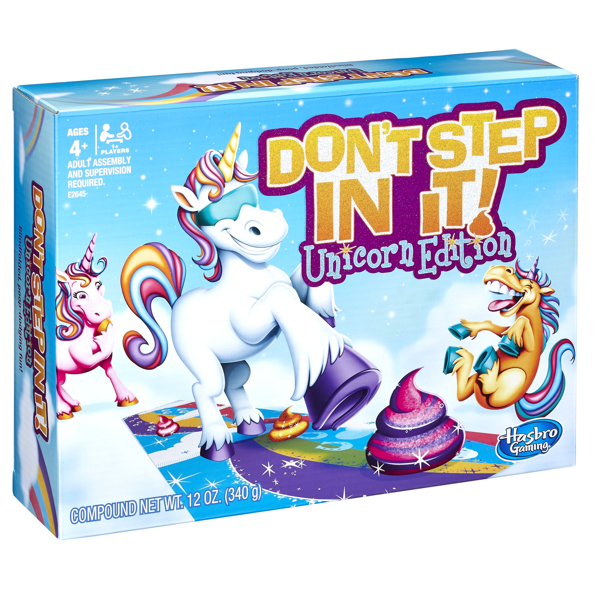 Foto 3 | Game Hasbro Gaming Don't Step In It Unicorn Hace Más De 4 Años - Venta Internacional.
