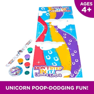 Foto 4 | Game Hasbro Gaming Don't Step In It Unicorn Hace Más De 4 Años - Venta Internacional.
