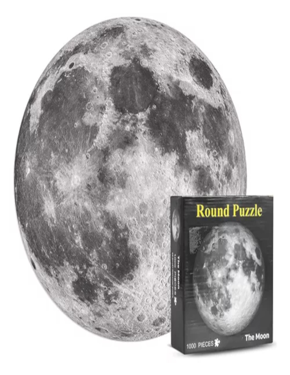Foto 3 pulgar | Rompecabezas De Luna De 1000 Piezas + Termo De Regalo Güish
