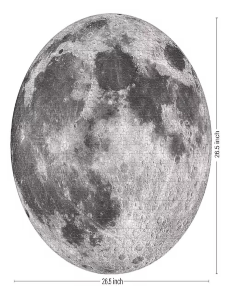 Foto 4 pulgar | Rompecabezas De Luna De 1000 Piezas + Termo De Regalo Güish