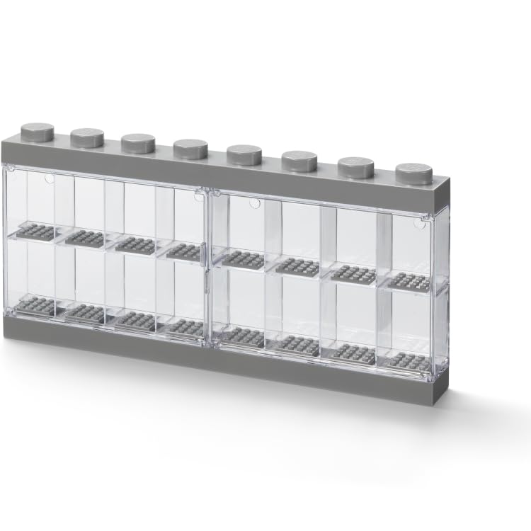 Foto 5 pulgar | Estuche Lego Minifigure Gris Para 16 Minifiguras - Venta Internacional.