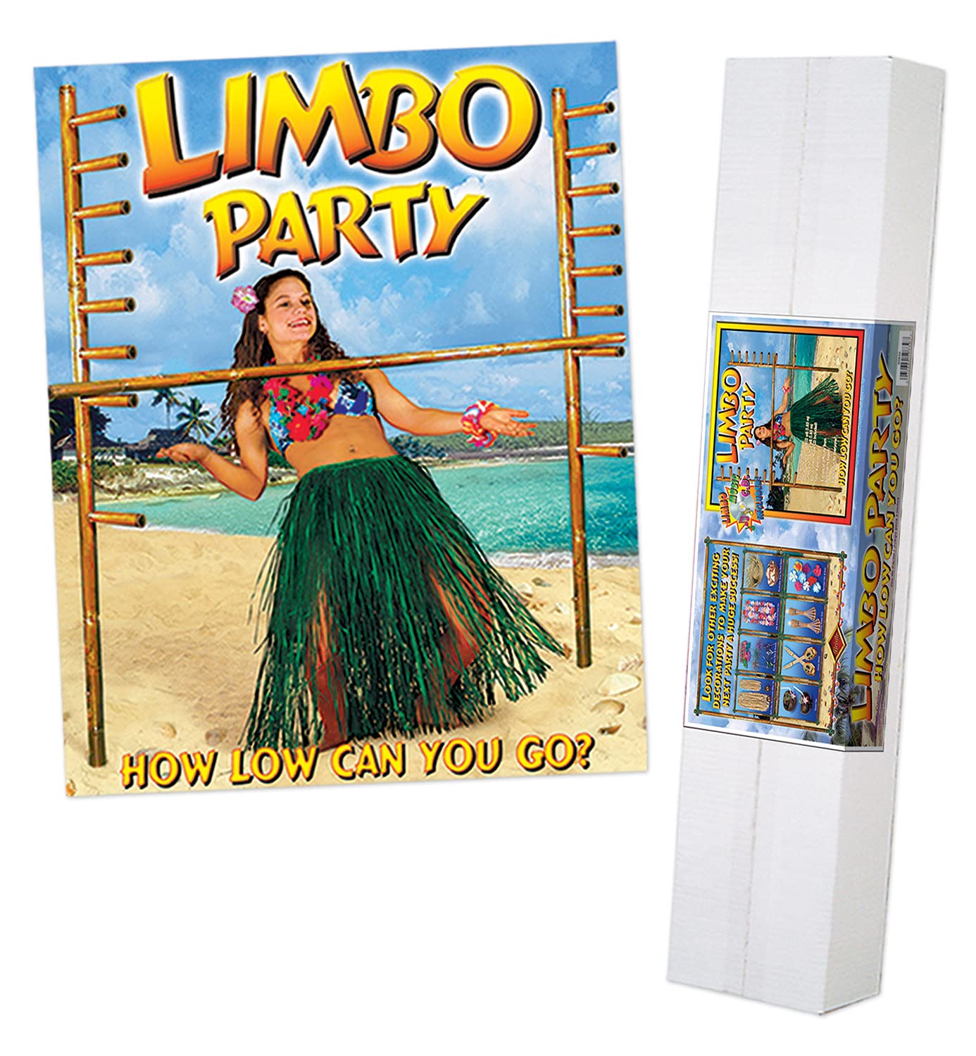 Foto 5 pulgar | Kit Limbo Beistle Con 2 Varillas De 180 Cm, 1 Barra De 180 Cm Y Cd - Venta Internacional.