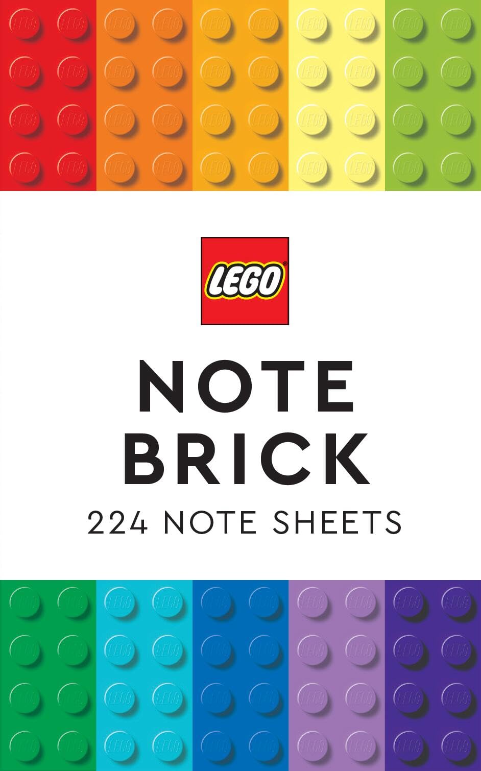 Note Brick Lego Multicolor Con 224 Hojas Y Caja - Venta Internacional.