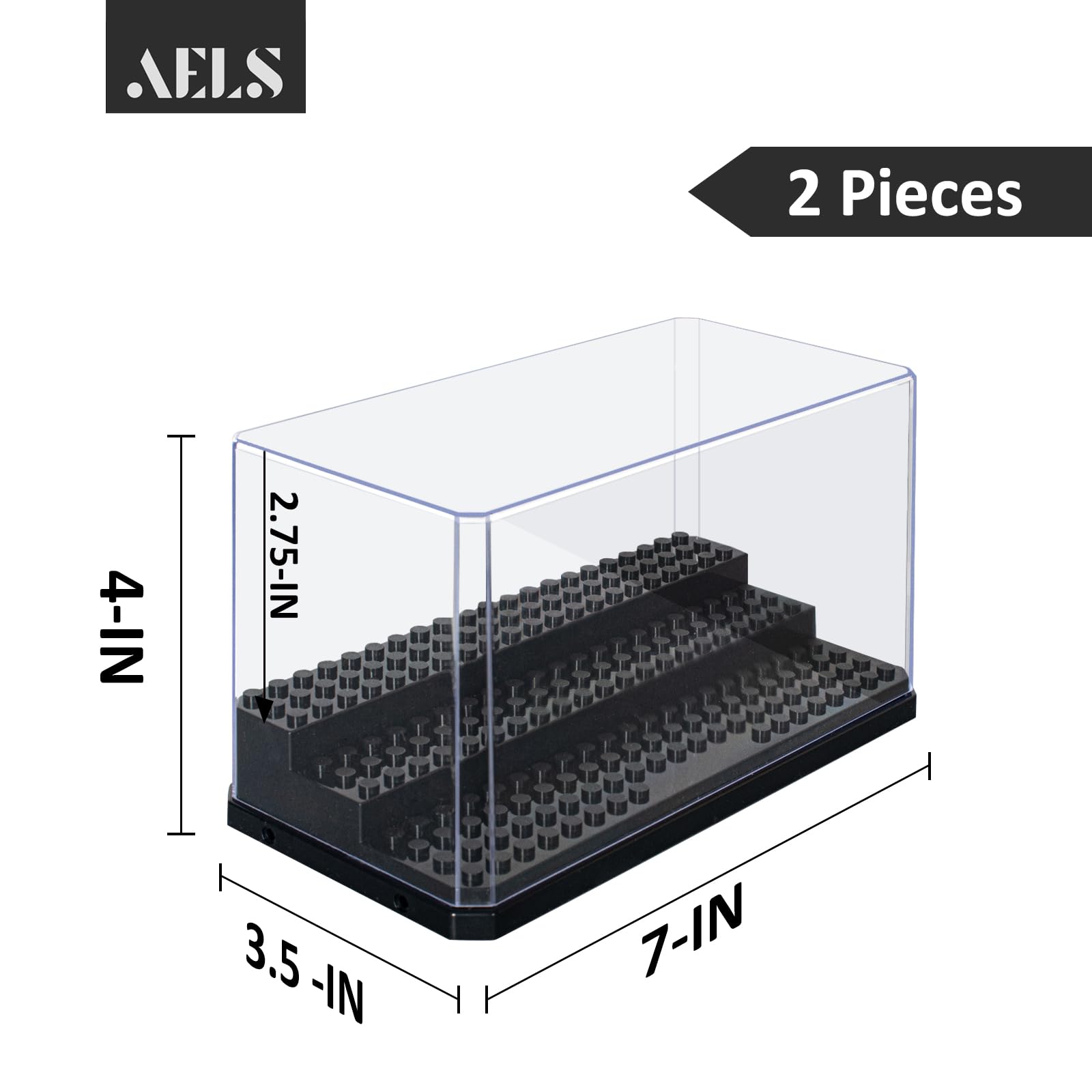 Foto 2 | Vitrina Aels De Minifiguras Acrílicas Para Lego Stackable X2 - Venta Internacional.