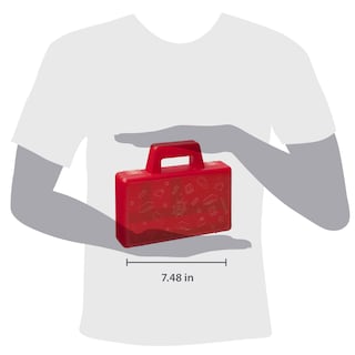 Foto 2 | Estuche De Viaje Lego, Caja Clasificadora Para Llevar Con Separadores Organizadores - Venta Internacional.