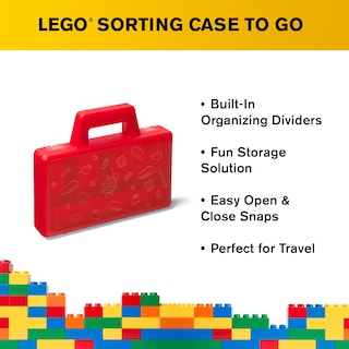 Foto 4 | Estuche De Viaje Lego, Caja Clasificadora Para Llevar Con Separadores Organizadores - Venta Internacional.