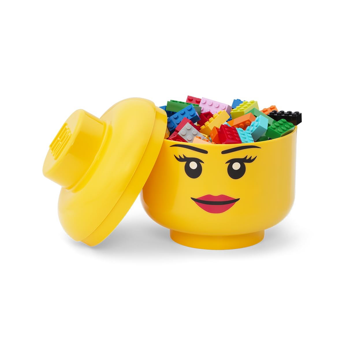 Foto 5 pulgar | Contenedor De Almacenamiento Room Copenhagen Lego Storage Heads Small - Venta Internacional.
