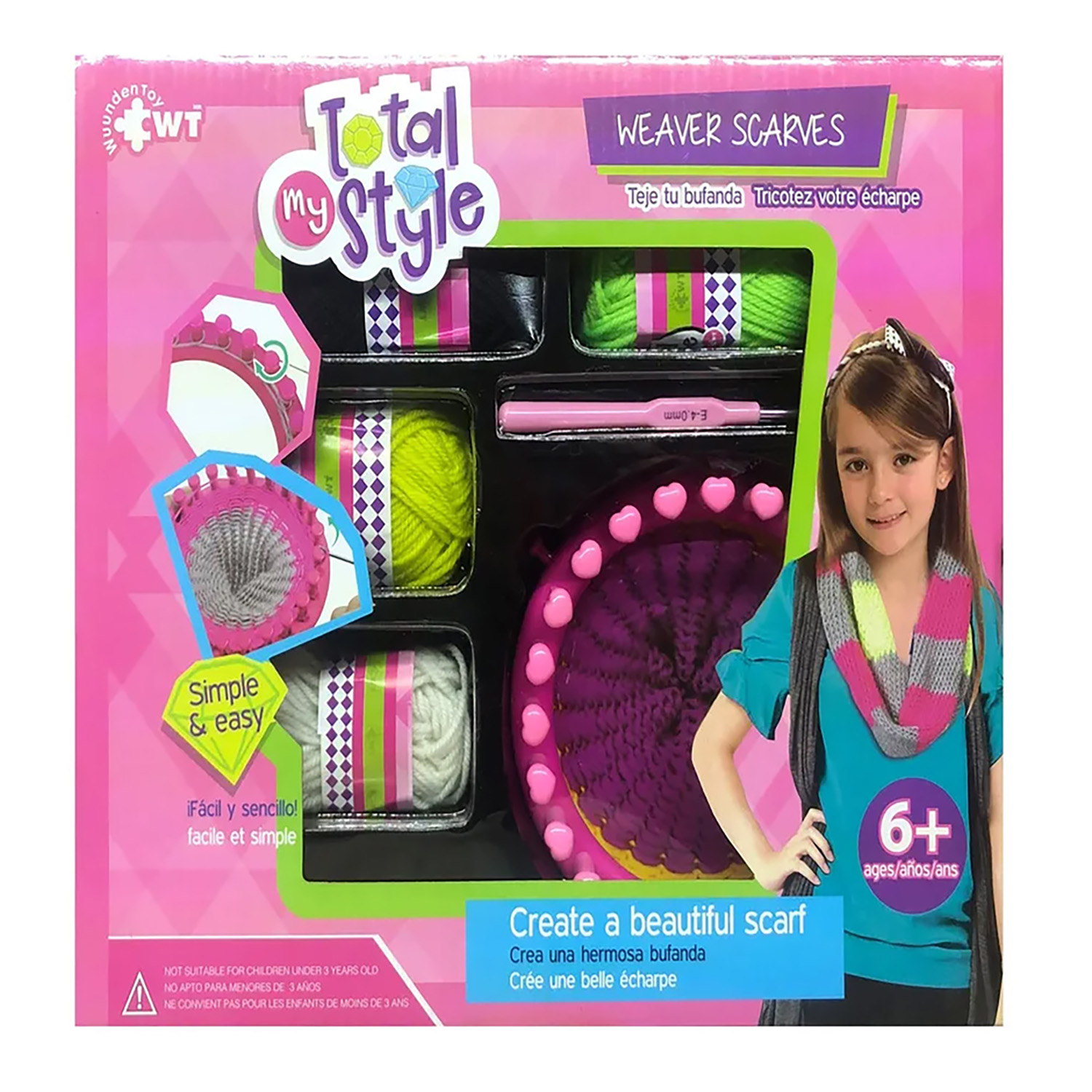 Foto 1 | Total My Style Wuundentoy Teje Tu Bufanda