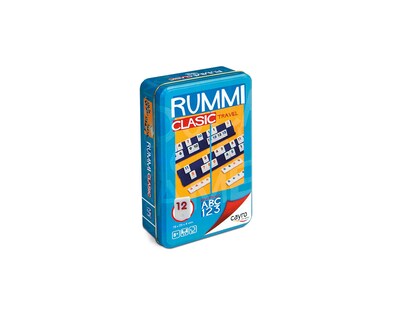 Foto 1 | Rummy Clásico Cayro The Games 755c Color Blanco Con Caja De Metal Para Viaje