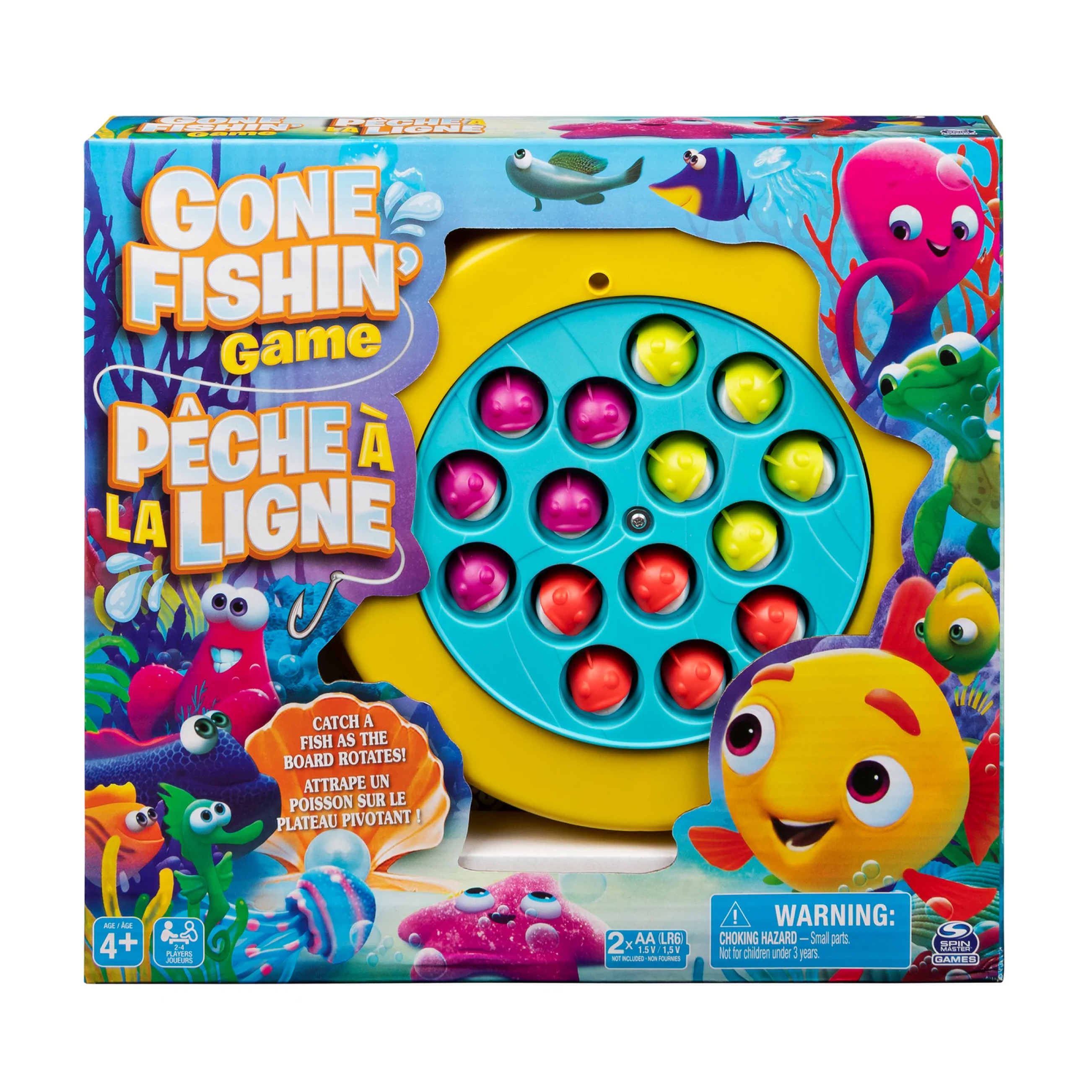 Foto 4 pulgar | Juego de Mesa Spin Master B09SZ128X8 de Pesca Gone Fishing