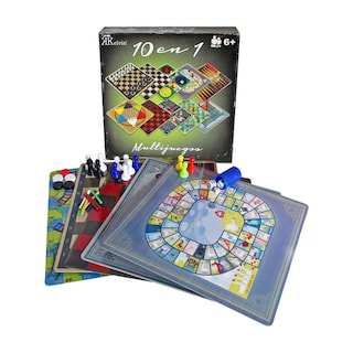 Foto 2 | Set Multijuegos 10 en 1 KELVIN JMLC27 Caja de Cartón