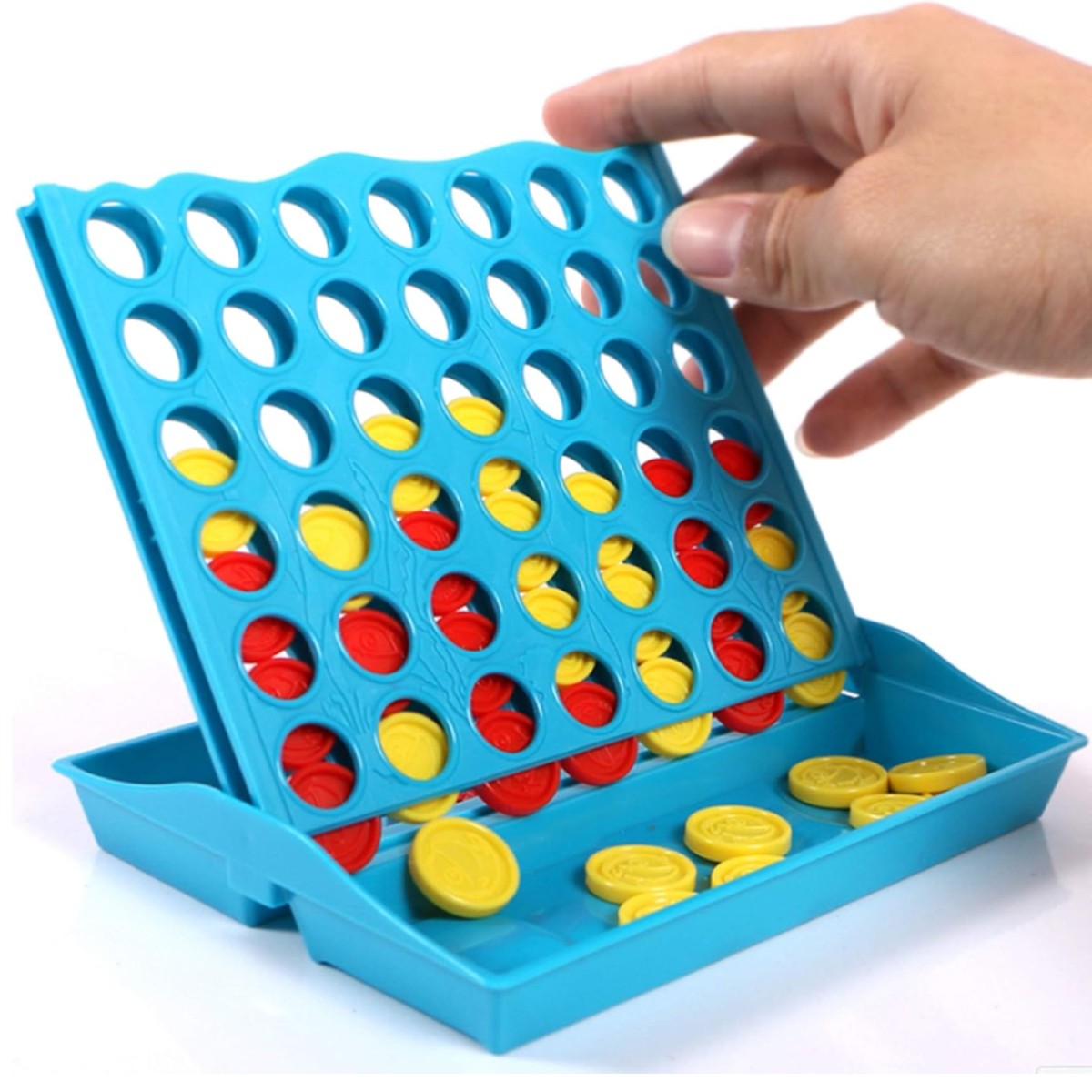 Foto 3 pulgar | Juego De Mesa Line Up & Connect 4 Juego Version De Viaje 787075