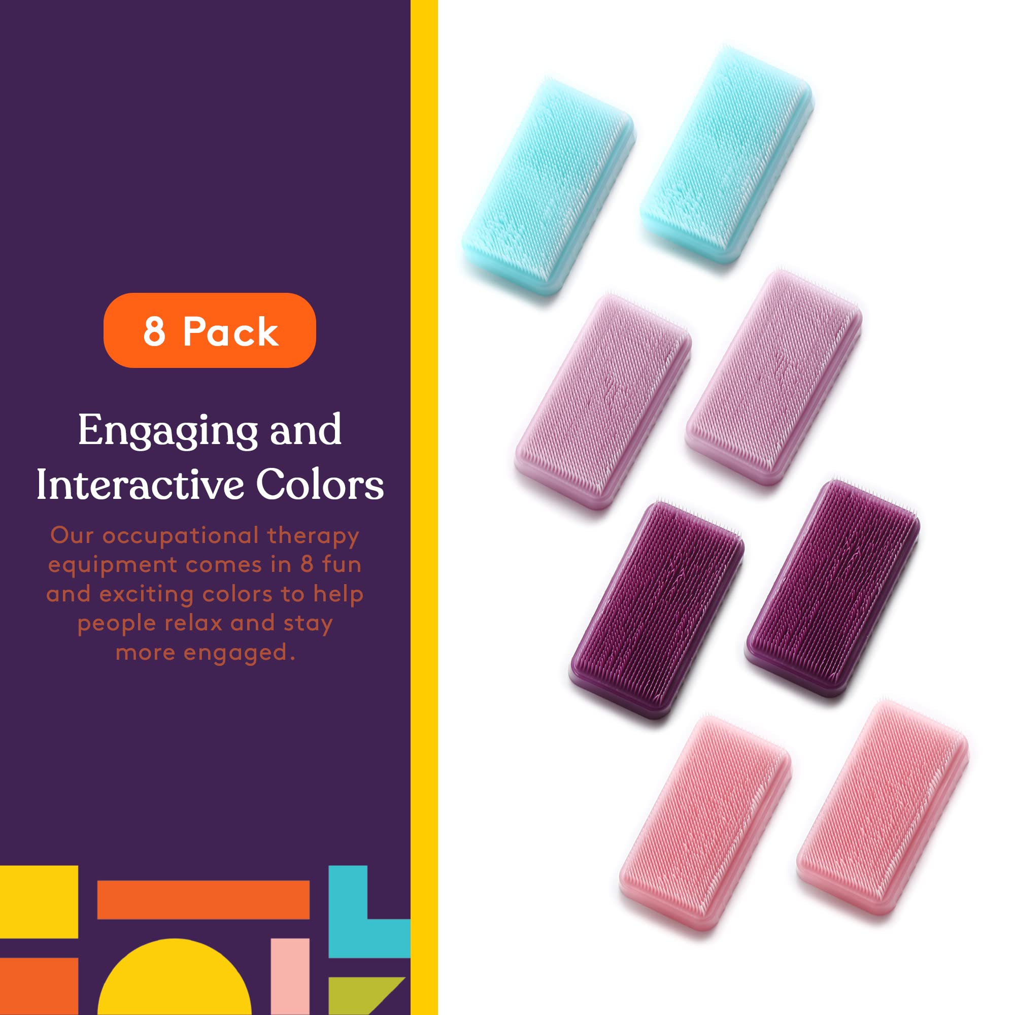 Foto 7 pulgar | Sensory Brush Special Supplies Therapressure Therapy Unicorn, Paquete De 8 - Venta Internacional.