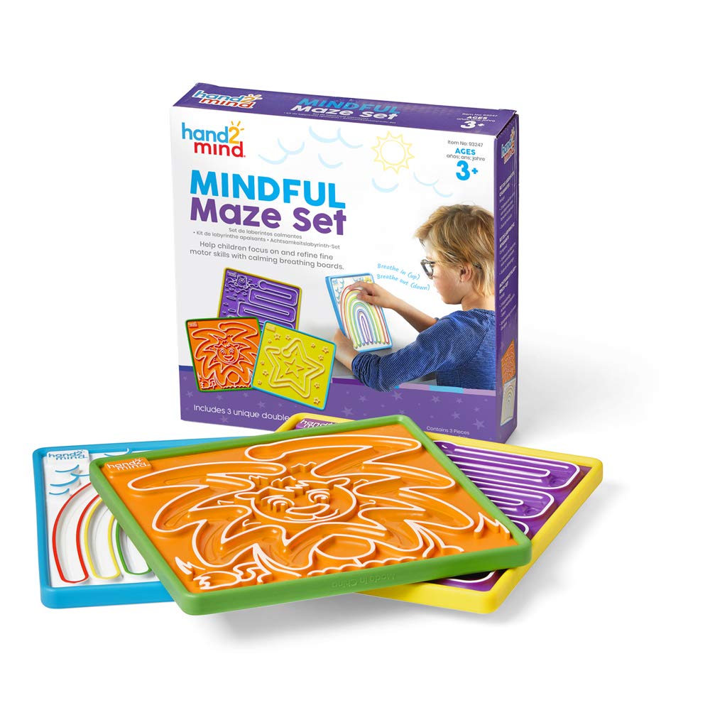 Foto 2 pulgar | Maze Boards Hand2mind Mindful Para Niños, Alivio De La Ansiedad - Venta Internacional.