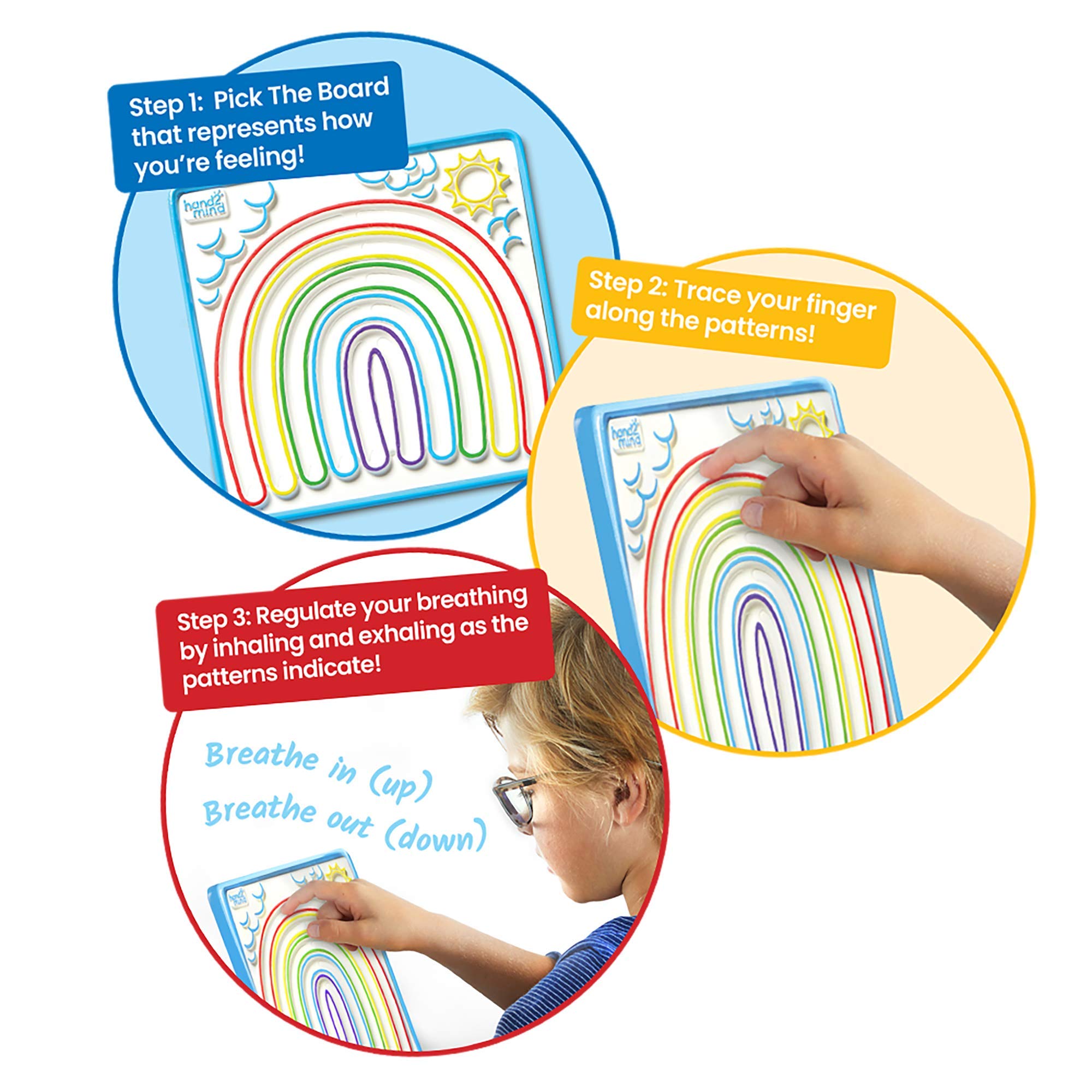Foto 6 pulgar | Maze Boards Hand2mind Mindful Para Niños, Alivio De La Ansiedad - Venta Internacional.