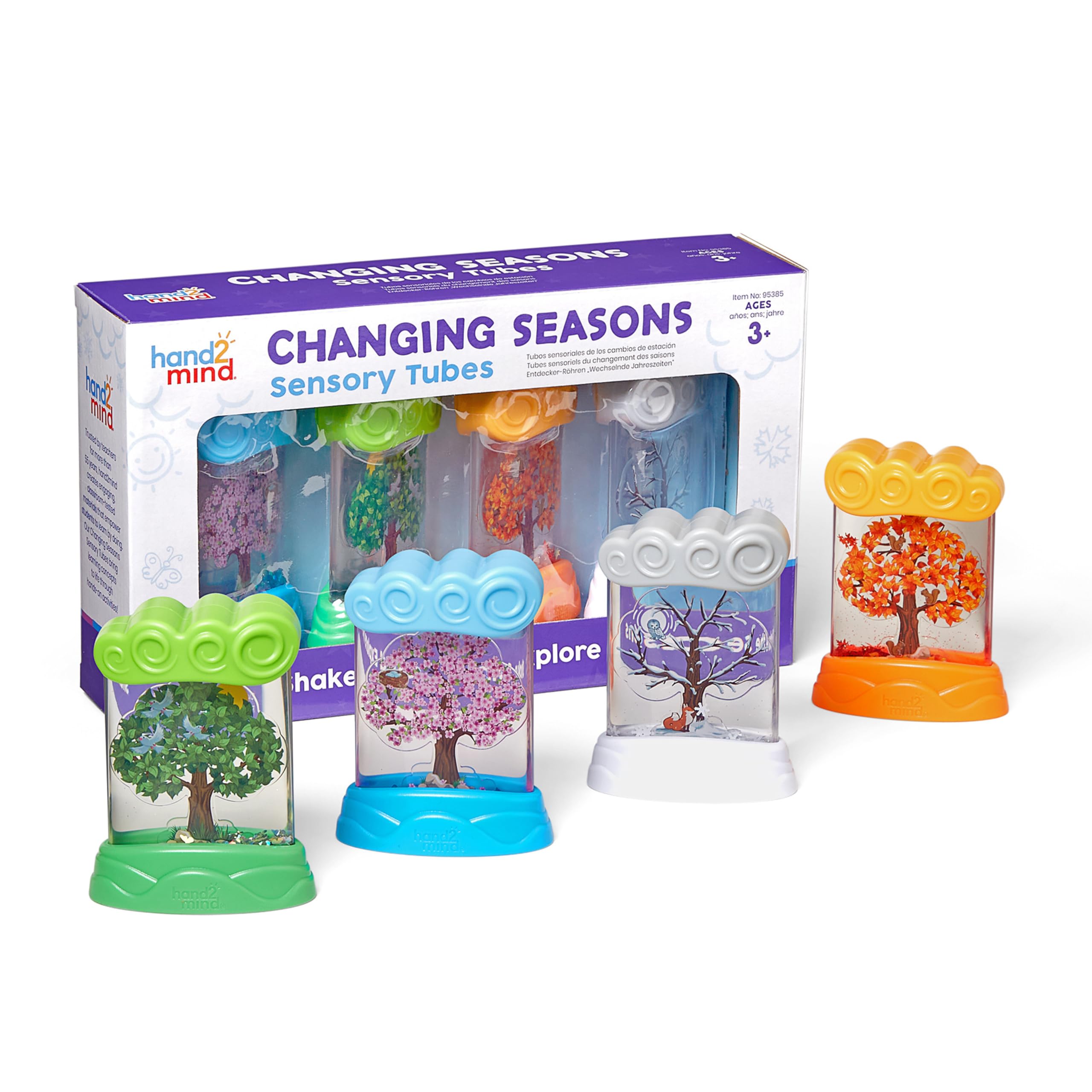 Sensory Tubes Hand2mind Changing Seasons Para Niños (juego De 4) - Venta Internacional.