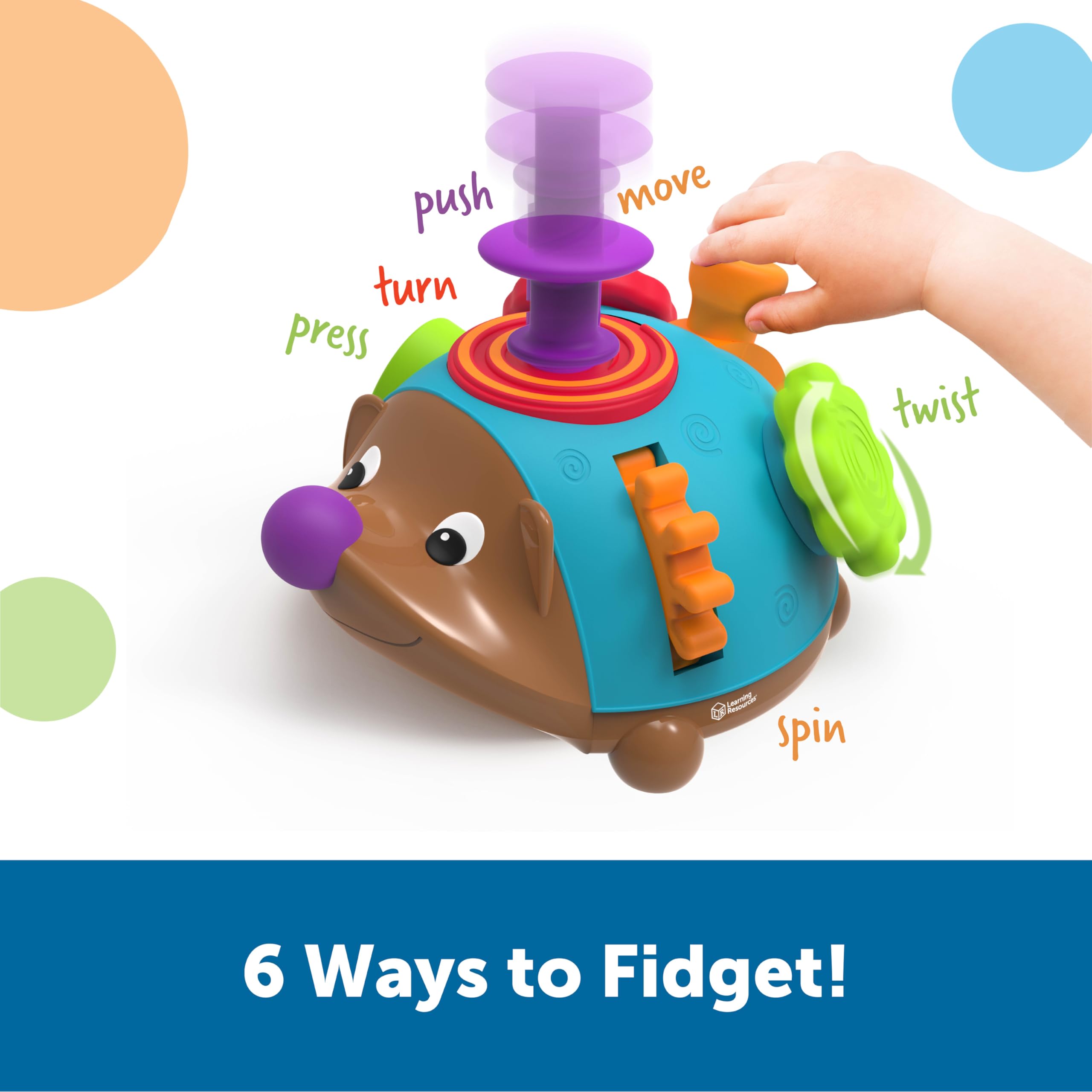 Foto 4 | Toy Learning Resources Spike The Fine Motor Hedgehog Hace Más De 18 Meses - Venta Internacional.